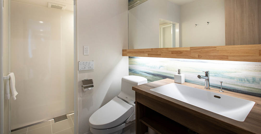 Aoyama Lodge - Bathroom setting